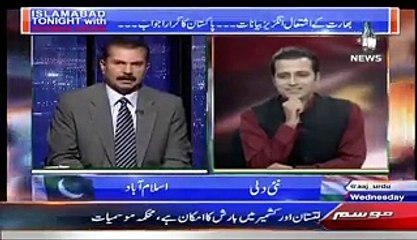 Shahid Latif Vs Col Danveer Singh Hot Debate India Pak Live Talk Show