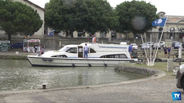 La capitainerie du port de Carcassonne prête à accueillir de nouveaux plaisanciers :