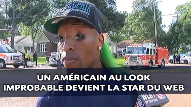 Un américain au look improbable devient la star du Web