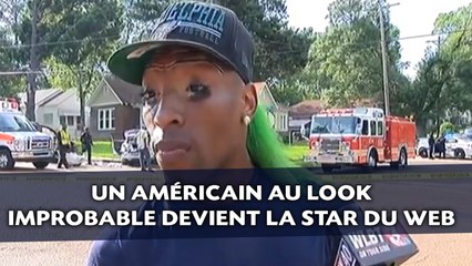 Un américain au look improbable devient la star du Web