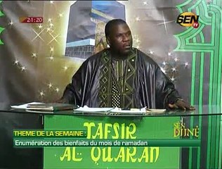 causeries religieuses avec Iran Ndaw: énumération des bienfaits du mis de ramadan