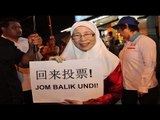 Dr Wan Azizah: Jom Balik Undi