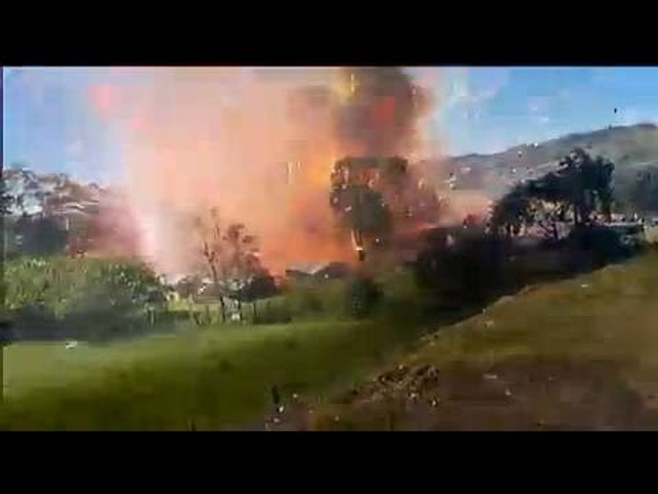 Fireworks Factory Explodes In Colombia