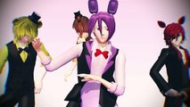 [MMD] Sweet Devil (Colate Remix) [FNAF Freddy/Foxy/Bonnie/Goldie] [HD] THANK YOU FOR 5K SUBS!!