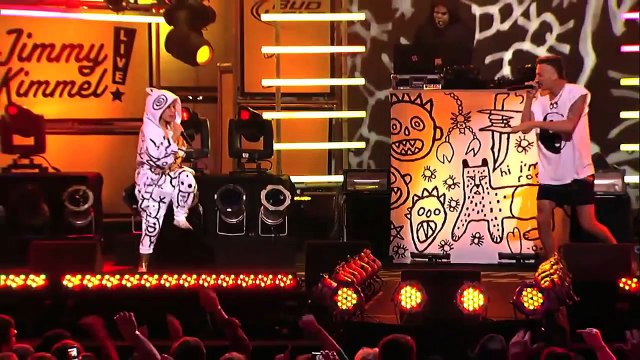 DIE ANTWOORD PERFORMS ENTER THE NINJA LIVE
