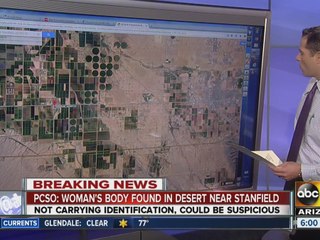 Woman's body found near Stanfield