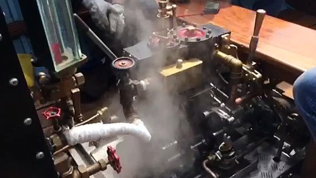 Le mécanisme des canots à vapeur