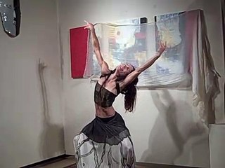 Silent Night Butoh with Painting