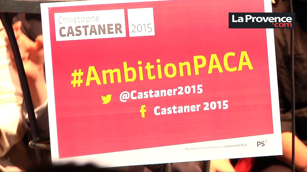 Christophe Castaner (PS) lance sa campagne pour les régionales en Paca