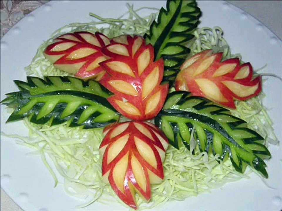 Fruit and Vegetable Carving Album 4