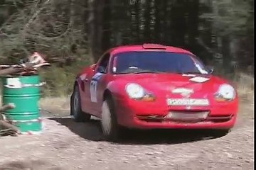 Porsche Boxster Rally car