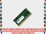NEW DELL GENUINE ORIGINAL 4GB (1x4GB) RAM Upgrade for the Precision M6400 Laptop Precision
