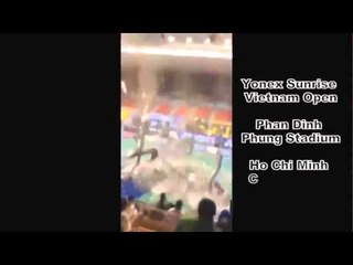 Bumbung Stadium Badminton Runtuh Di Vietnam (Stadium Ceiling Collapse In Vietnam)