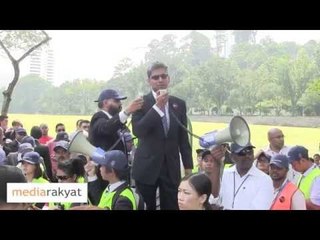 (Freedom Walk 2014) Steven Thiru: We Do Not Deserve To Live In A Climate Of Fear