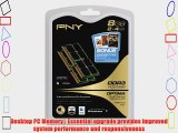 PNY DDR3 8GB (2x4GB) 1333MHz (PC3-10666) CAS 9 1.5V PC Memory Desktop Kit (MD8192KD3-1333)