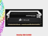 Corsair Dominator Platinum 8GB (2x4GB)  DDR3 2133 MHz (PC3 17000) Desktop Memory (CMD8GX3M2B2133C9)