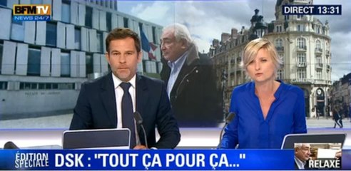Comment les télés ont annoncé la relaxe de DSK, en 42 secondes