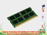 Kingston Technology 4GB 1600MHz PC3-12800 1.35V SODIMM Memory for Select Dell Notebooks KTD-L3CL/4G