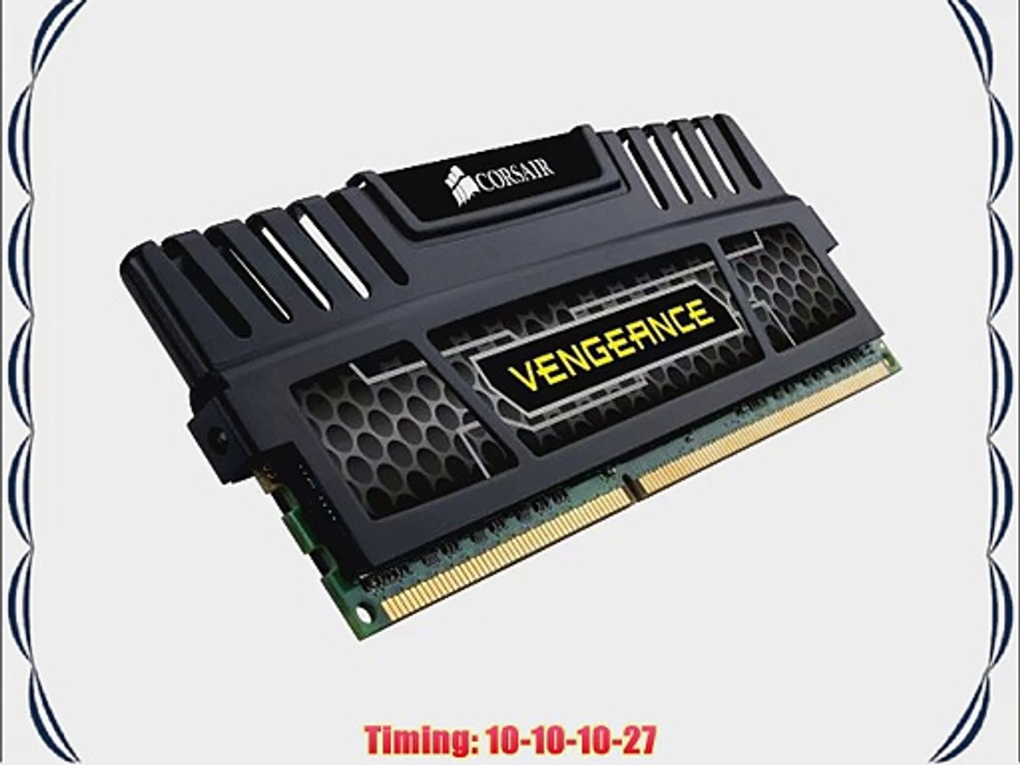 Corsair Vengeance 12GB (3x4GB) DDR3 2000 MHz (PC3 16000) Desktop Memory  (CMZ12GX3M3A2000C10) - video Dailymotion