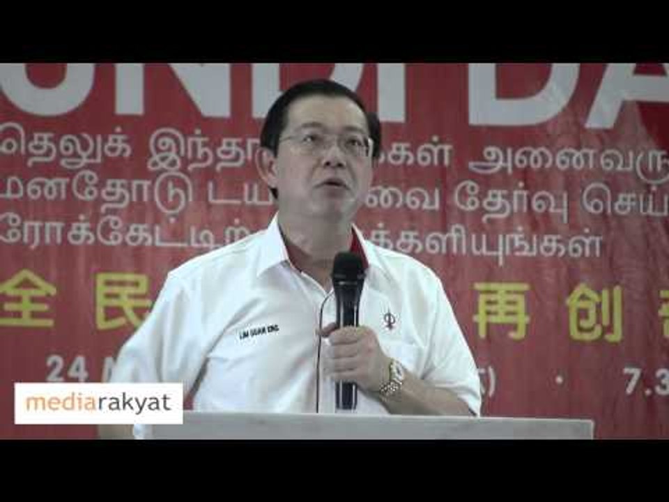 Lim Guan Eng: Kita Perlu Ada Politik Baru, Kita...