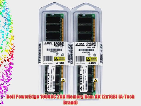 Dell PowerEdge 1600SC 2GB Memory Ram Kit (2x1GB) (A-Tech Brand)