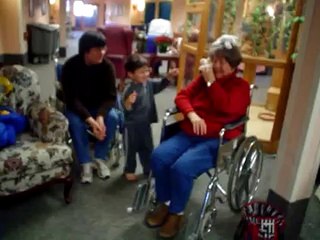 grandma theresa sneezing