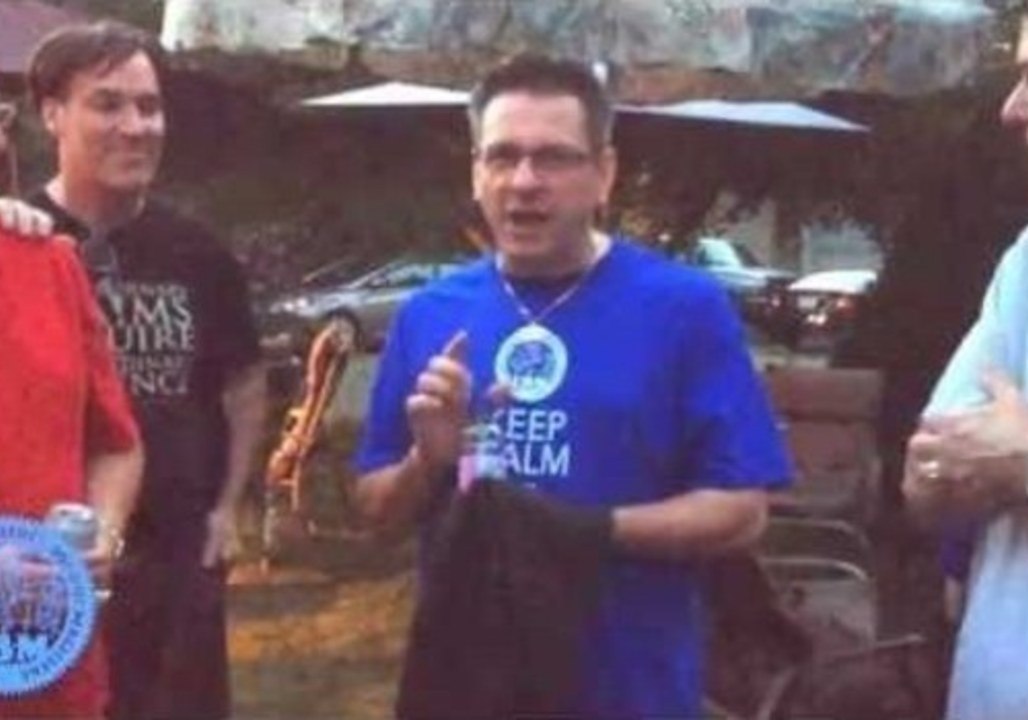 Man Makes Bottle Disappear