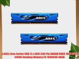 G.SKILL Ares Series 8GB (2 x 4GB) 240-Pin SDRAM DDR3 1600 (PC3 12800) Desktop Memory F3-1600C9D-8GAB