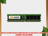 4GB Kit (2x2GB) Memory RAM Upgrade for Dell Vostro 230 (DDR3-1333MHz 240-pin DIMM)