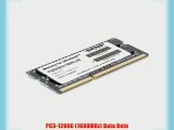 Patriot for Ultrabook 8GB DDR3 1600MHz PC3-12800 CL11 SODIMM Memory PSD38G1600L2S