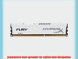 Kingston HyperX FURY 4GB 1600MHz DDR3 CL10 DIMM - White (HX316C10FW/4)