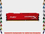 Kingston HyperX FURY 8GB 1333MHz DDR3 CL9 DIMM - Red (HX313C9FR/8)