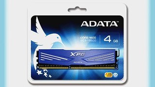 ADATA USA XPG V1.0 OC Series 4GB DDR3 1600MHZ PC3 12800 4GBx1 Dark Blue AX3U1600W4G11-RD