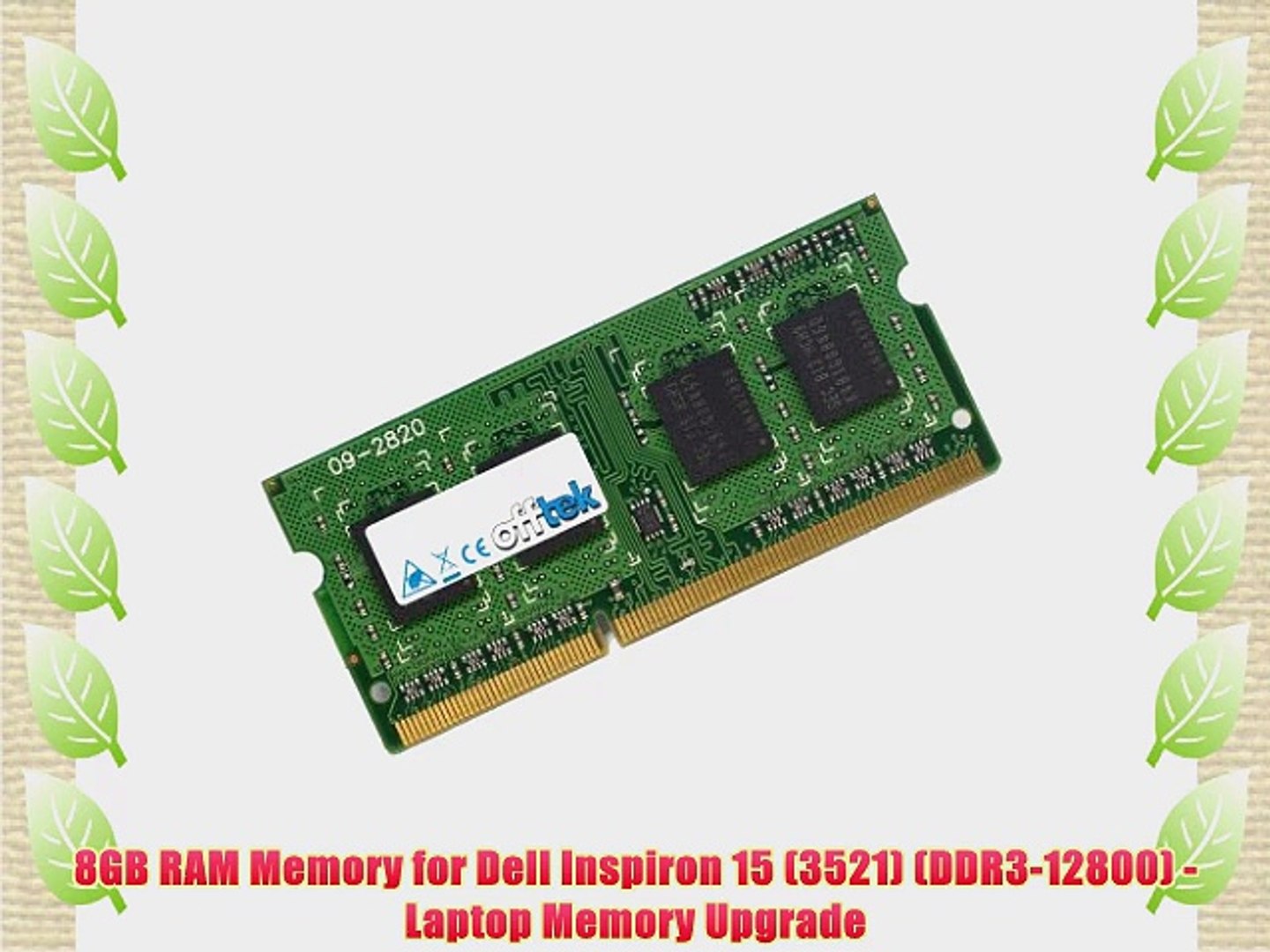 8GB RAM Memory for Dell Inspiron 15 (3521) (DDR3-12800) - Laptop Memory  Upgrade - video Dailymotion