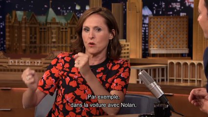Chez Jimmy Fallon, Molly Shannon parle des jeux délirants avec ses enfants - Tonight Show du 10/06 sur MCM !