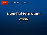 Learn Thai Language Lesson: Thai Vowels
