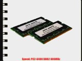 8GB 2x 4GB PC2-6400 DDR2 800MHz SODIMM Memory RAM for Dell Latitude ATG D630 D630 D630c D630