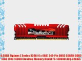 G.SKILL Ripjaws Z Series 32GB (4 x 8GB) 240-Pin DDR3 SDRAM DDR3 1866 (PC3 14900) Desktop Memory