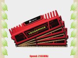 Corsair Vengeance Red 16GB (4x4GB)  DDR3 2133 MHz (PC3 17000) Desktop Memory (CMZ16GX3M4X2133C11R)