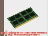 Kingston Technology 4GB DDR3 1333MHZ SODIMM for HP Compaq 572294-D88 Notebook Memory (KTH-X3B/4G)