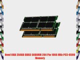 New! 8GB 2X4GB DDR3 SODIMM 204 Pin 1066 MHz PC3-8500 Memory
