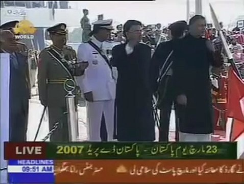 Pak Army Nurses - 23rd march parade 2007