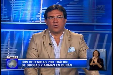 Mujeres vinculadas con droga y armas de fuego en su poder