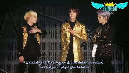 SHINee world in Seoul talk1 ARABIC SUB