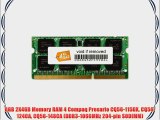 8GB 2X4GB Memory RAM 4 Compaq Presario CQ56-115DX CQ56-124CA CQ56-148CA (DDR3-1066MHz 204-pin