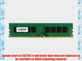 Crucial 4GB Single DDR4 2133 MT/s (PC4-17000) CL15 SR x8 Unbuffered DIMM 288-Pin Desktop Memory