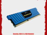 Corsair Vengeance Blue 8GB (2x4GB)  DDR3 2133 MHz (PC3 17000) Desktop Memory (CML8GX3M2A2133C11B)