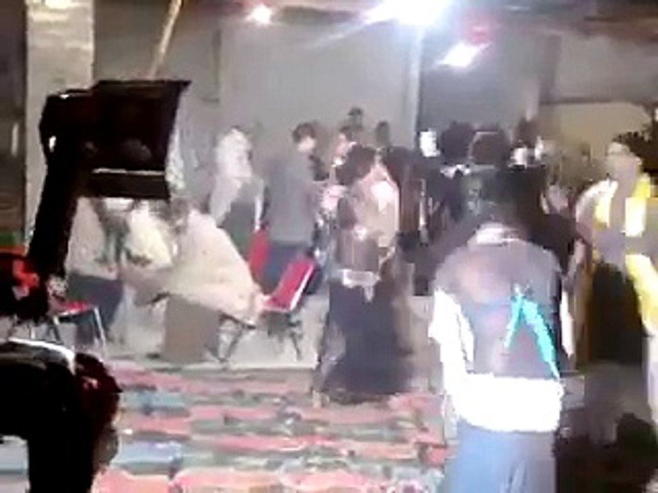 Fight during Shoot