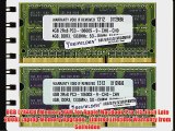 8GB (2X4GB) Memory RAM for Apple MacBook Pro (15-inch Late 2008) Laptop Memory Upgrade - Limited