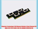 Kingston Technology 8 GB Memory Module 8 Dual Channel Kit DDR2 667 (PC2 5300) 240-Pin SDRAM